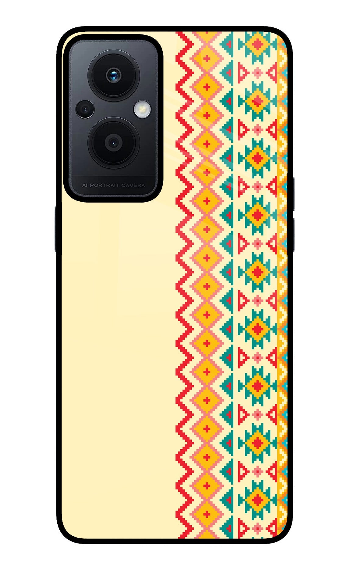 Ethnic Seamless Oppo F21 Pro 5G Back Cover