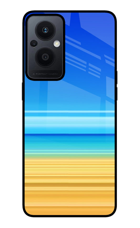 Beach Art Oppo F21 Pro 5G Glass Case