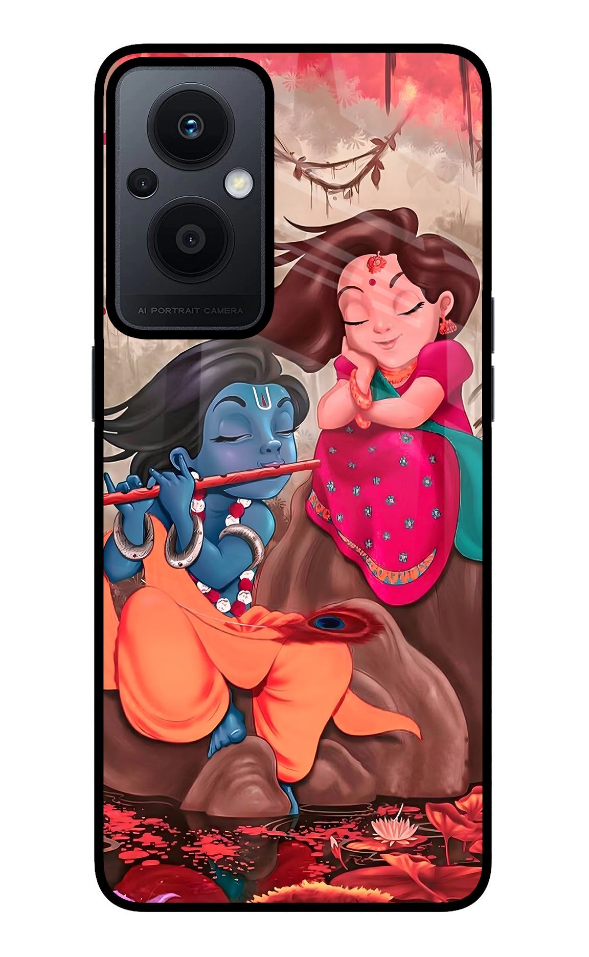 Radhe Krishna Oppo F21 Pro 5G Back Cover