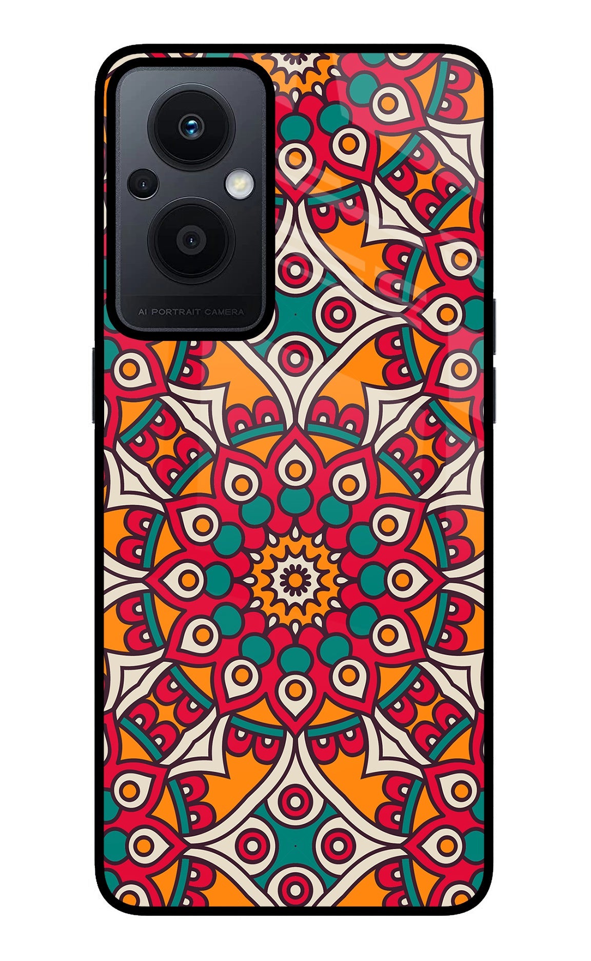 Mandala Art Oppo F21 Pro 5G Back Cover