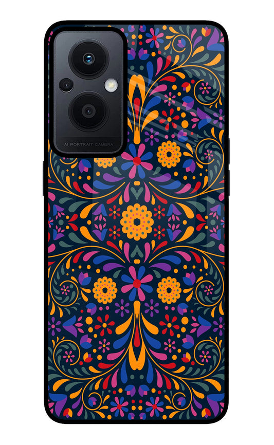 Mexican Art Oppo F21 Pro 5G Glass Case