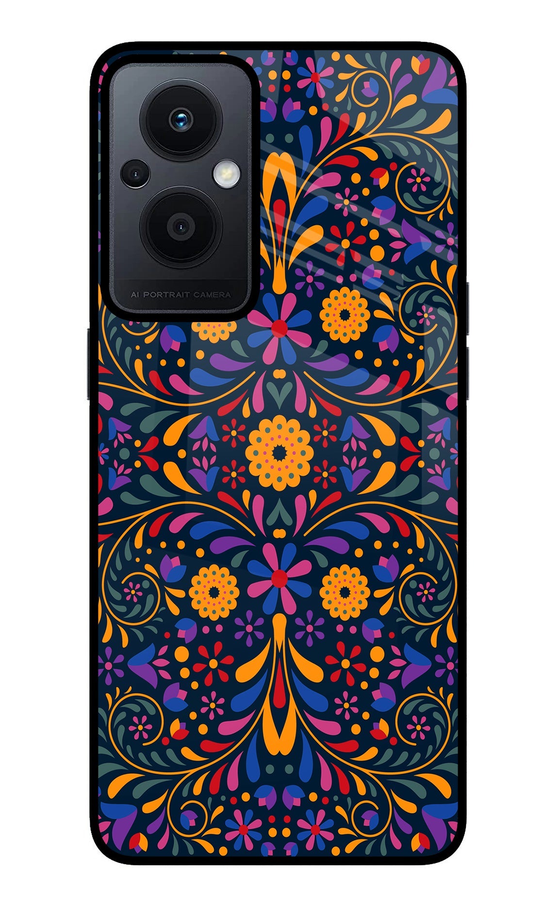 Mexican Art Oppo F21 Pro 5G Back Cover