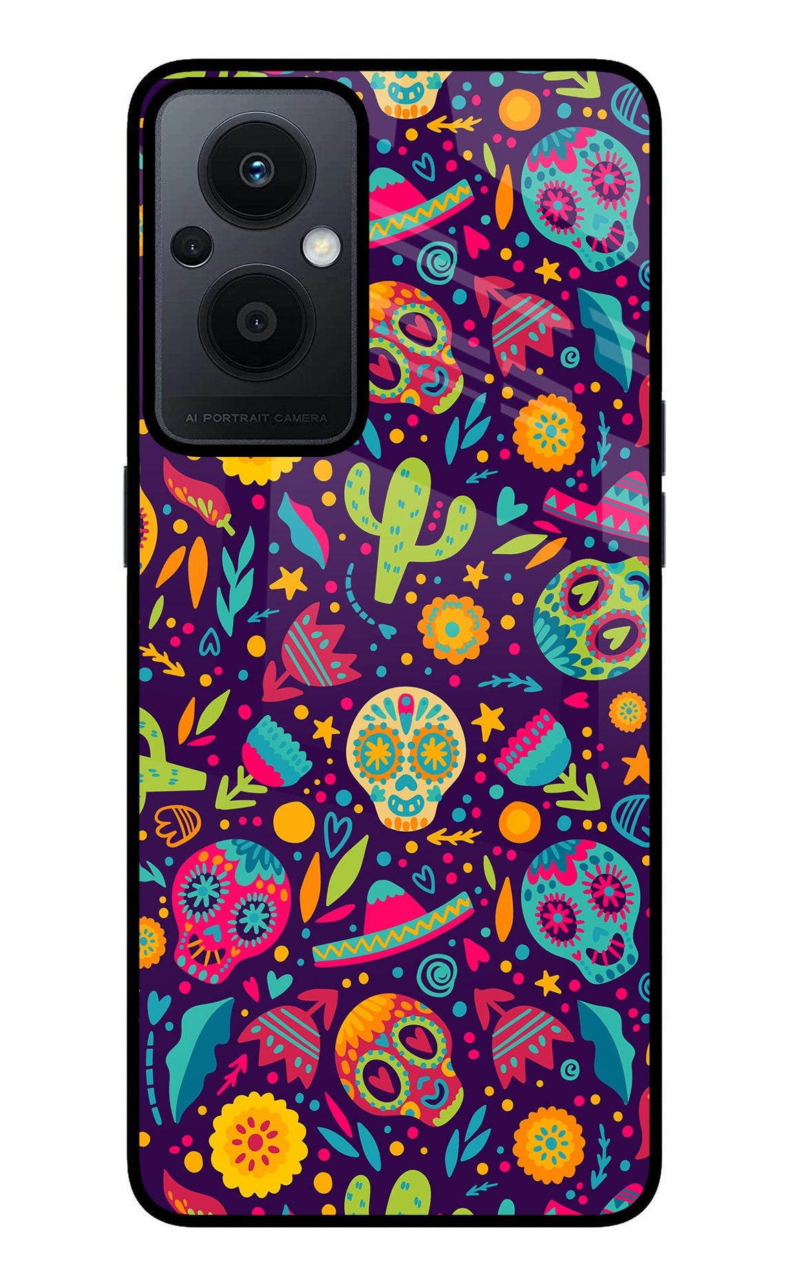 Mexican Design Oppo F21 Pro 5G Back Cover