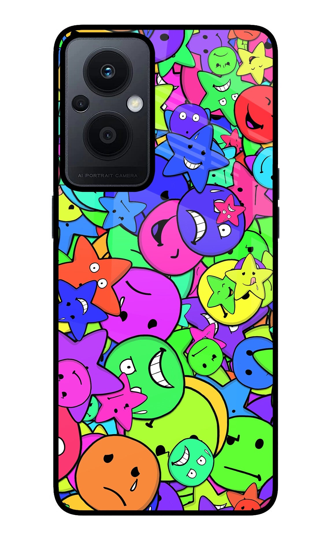 Fun Doodle Oppo F21 Pro 5G Back Cover