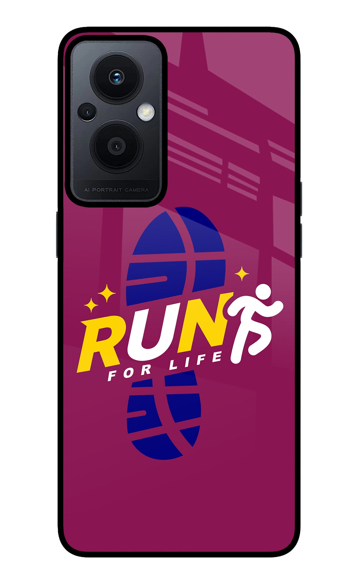 Run for Life Oppo F21 Pro 5G Glass Case