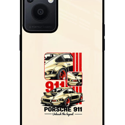 Classic Porsche 911 Oppo F21 Pro 5G Glass Case