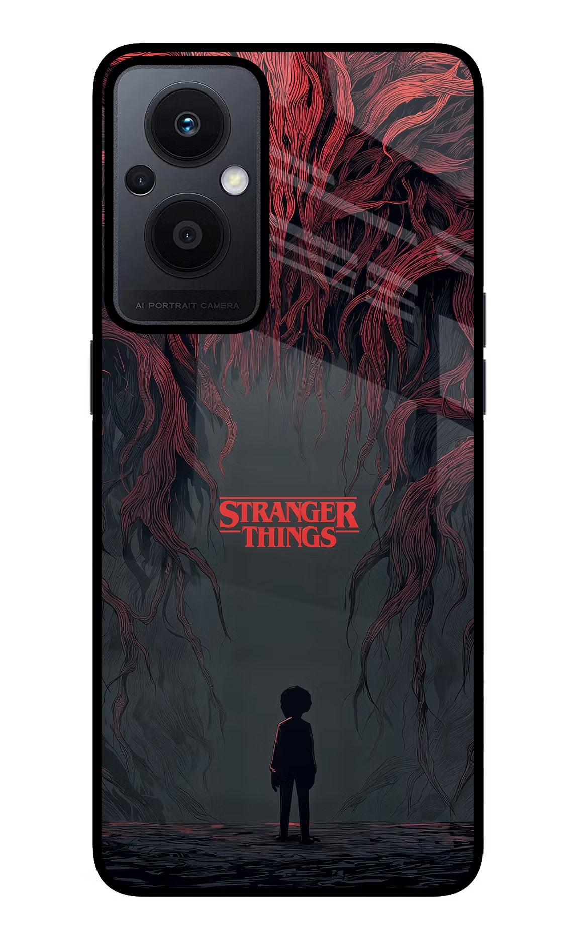Ordinary Things Dark Side Oppo F21 Pro 5G Glass Case Back Cover by Casekaro