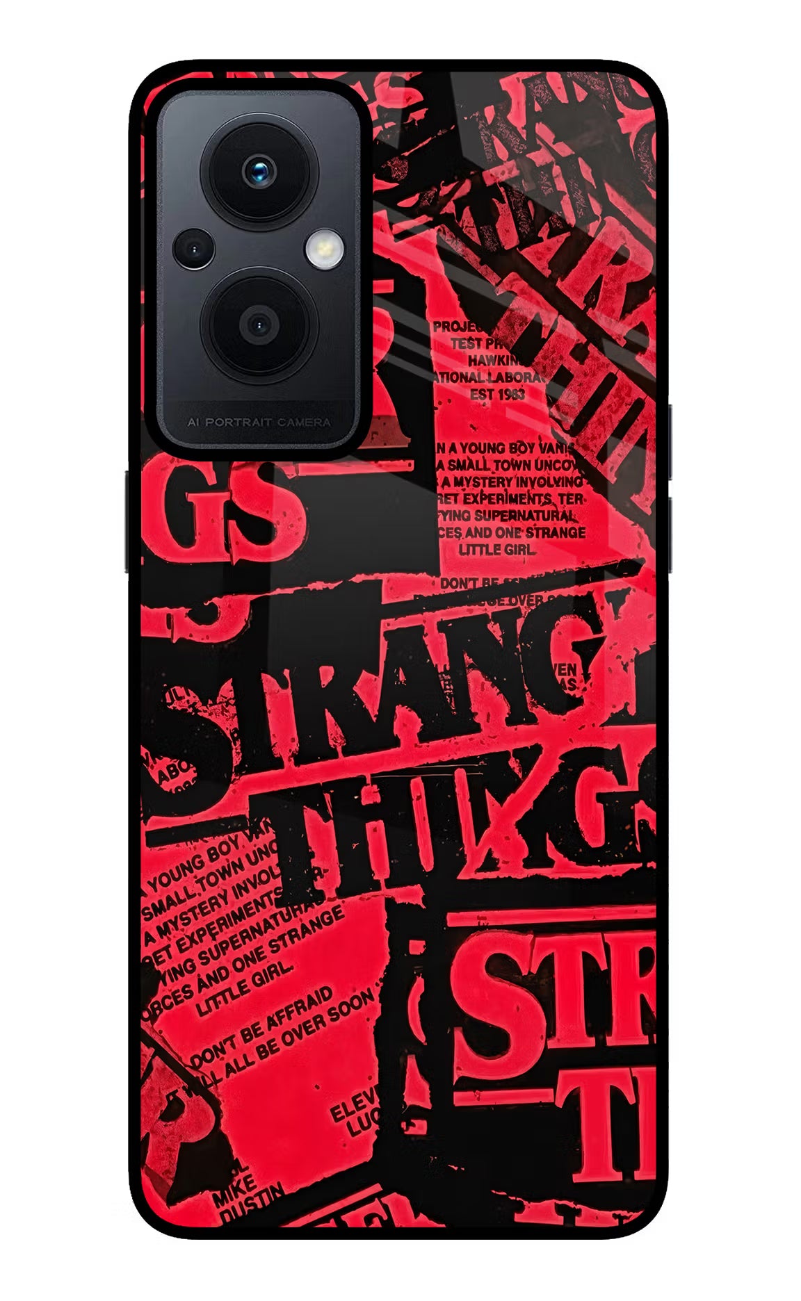 Ordinary Things Oppo F21 Pro 5G Glass Case Back Cover by Casekaro