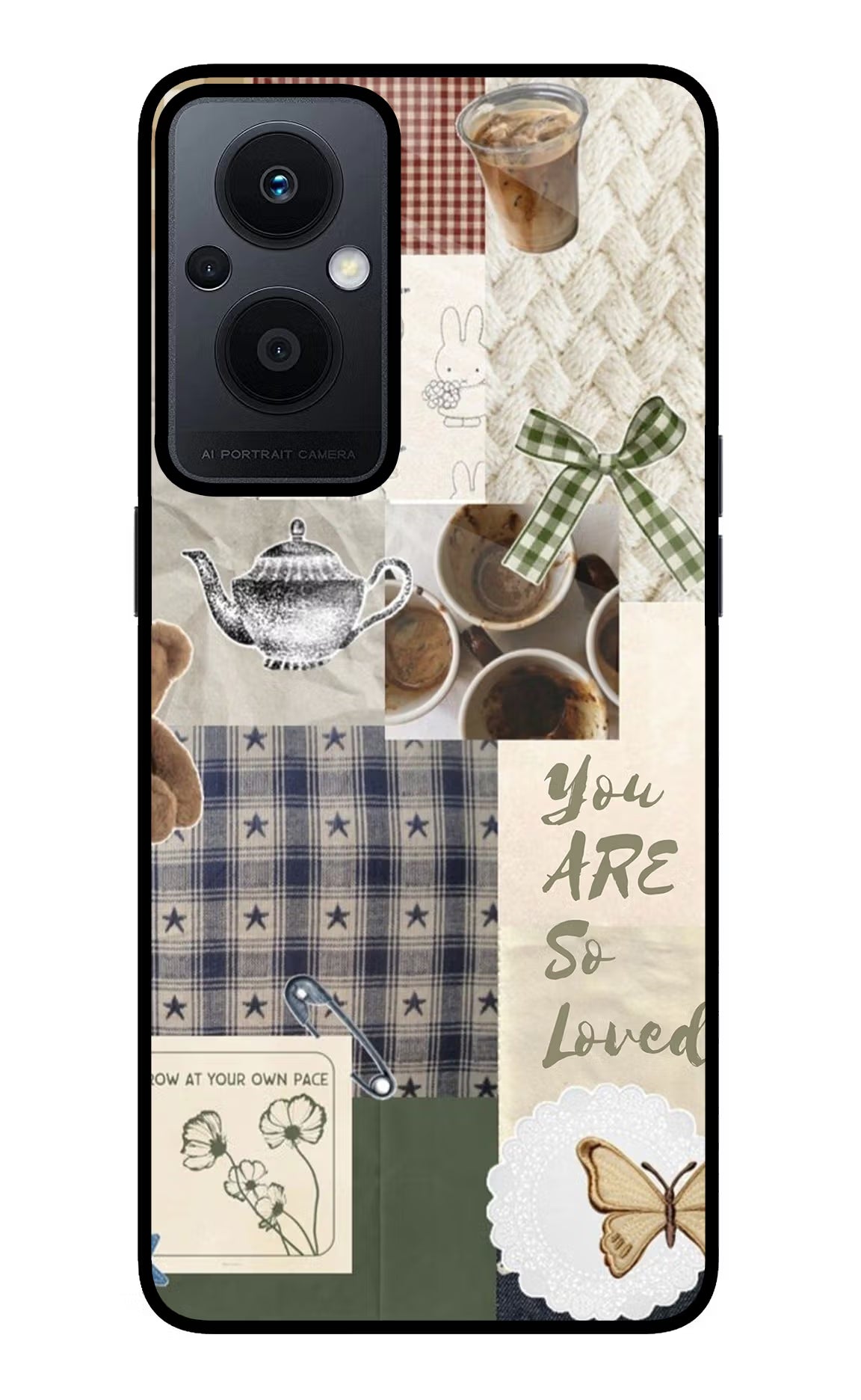 Cookie Oppo F21 Pro 5G Glass Case Back Cover by Casekaro