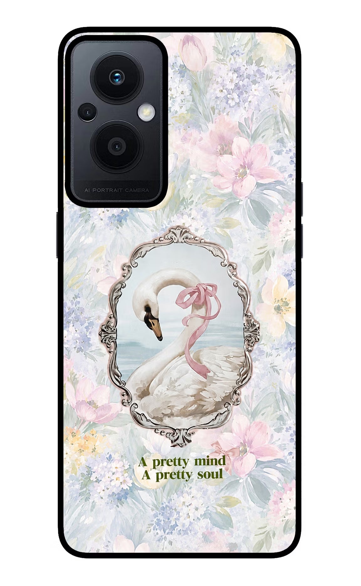 Pretty Mind Pretty Soul Oppo F21 Pro 5G Glass Case
