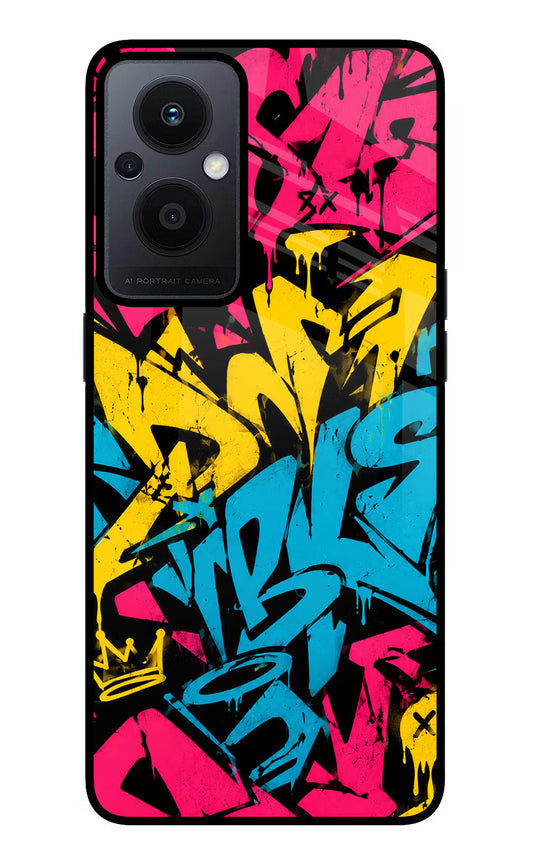 Graffiti Vibe Oppo F21 Pro 5G Glass Case