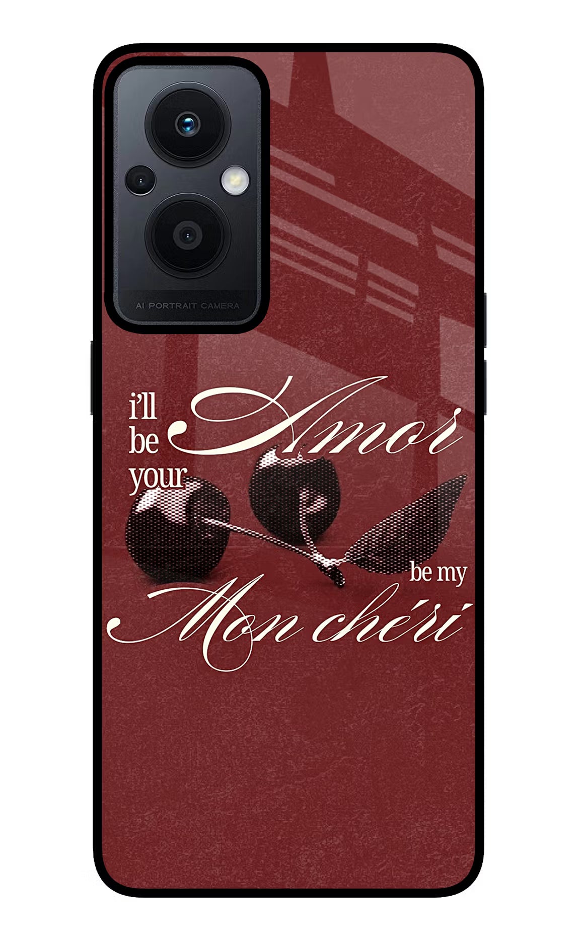 Velvet Cherry Oppo F21 Pro 5G Glass Case