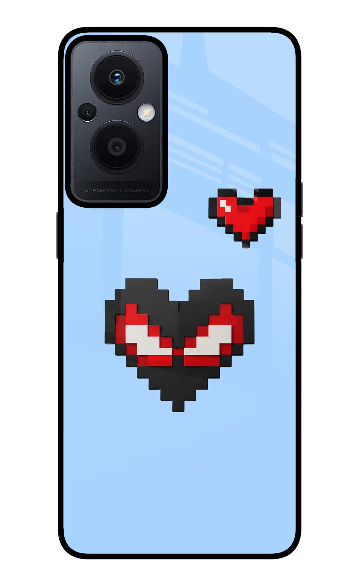 Peter Heart Oppo F21 Pro 5G Glass Case