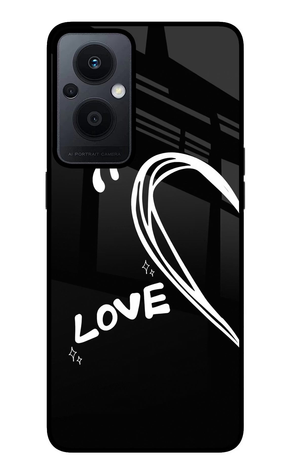 Love Line Oppo F21 Pro 5G Glass Case