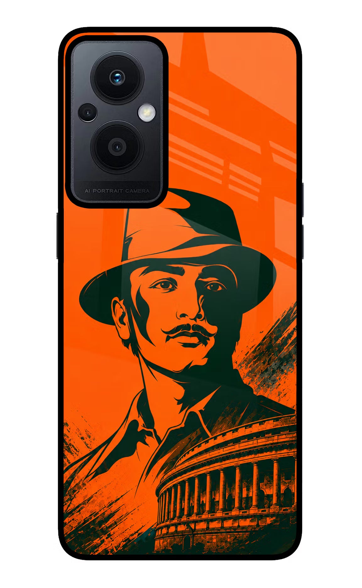 Bhagat Singh Legacy Oppo F21 Pro 5G Glass Case