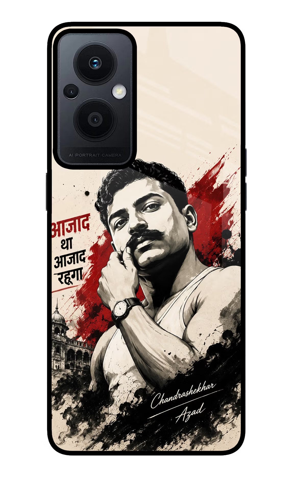 Dr. Ambedkar Visionary Oppo F21 Pro 5G Glass Case