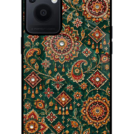 Green Pataka Oppo F21 Pro 5G Glass Case