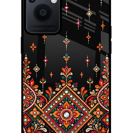 Noir Mehfil Oppo F21 Pro 5G Glass Case
