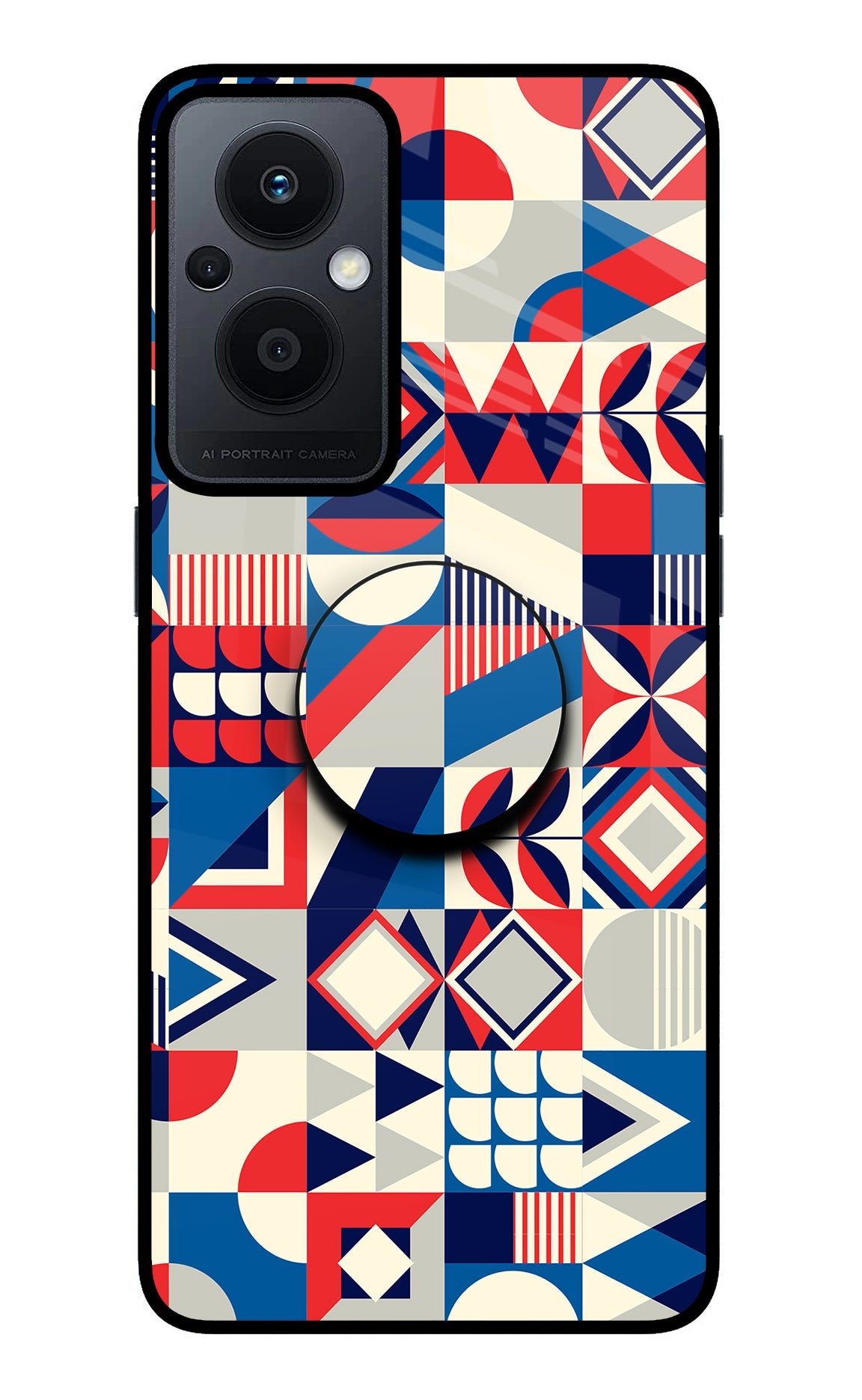 Colorful Pattern Oppo F21 Pro 5G Pop Case