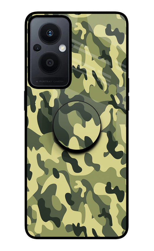 Camouflage Oppo F21 Pro 5G Glass Case