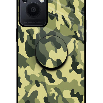 Camouflage Oppo F21 Pro 5G Pop Case by Casekaro