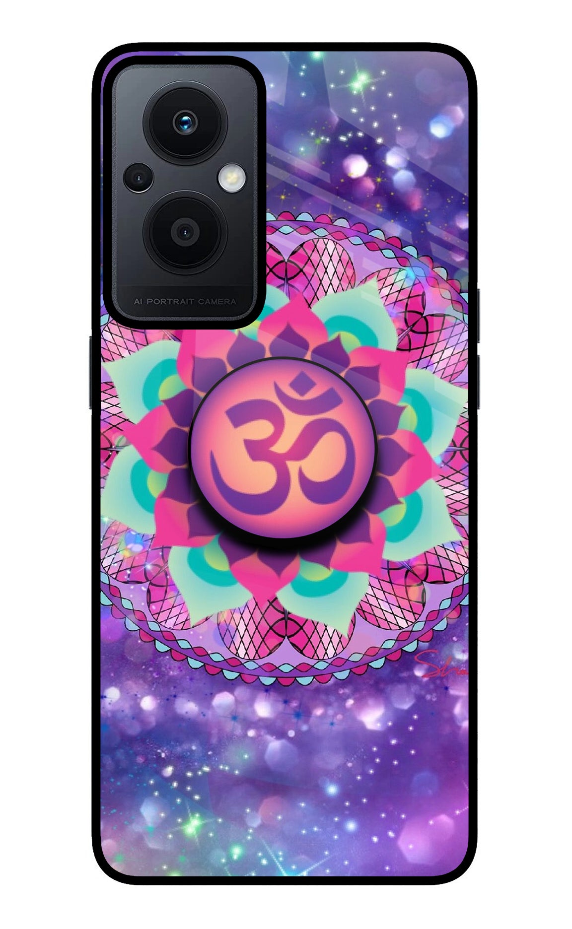 Om Purple Oppo F21 Pro 5G Pop Case