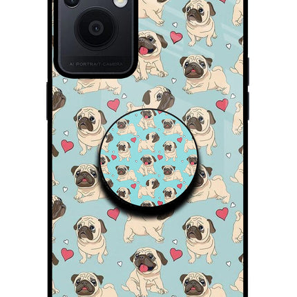 Pug Dog Oppo F21 Pro 5G Pop Case by Casekaro