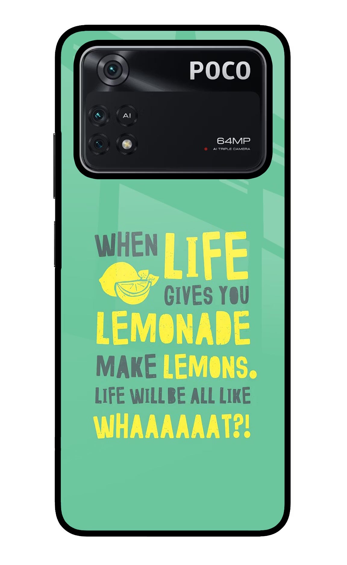 Quote Poco M4 Pro 4G Glass Case