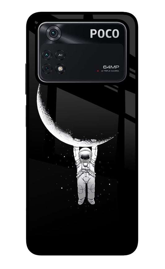 Moon Space Poco M4 Pro 4G Glass Case
