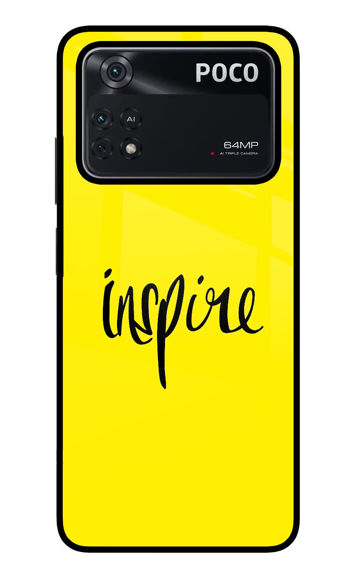Inspire Poco M4 Pro 4G Glass Case