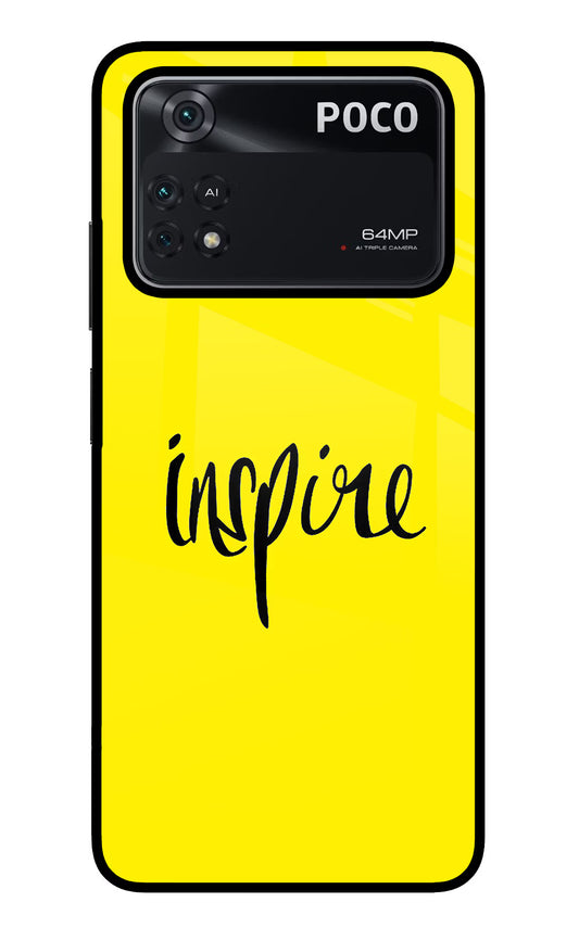 Inspire Poco M4 Pro 4G Glass Case