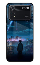 Anime Poco M4 Pro 4G Glass Case