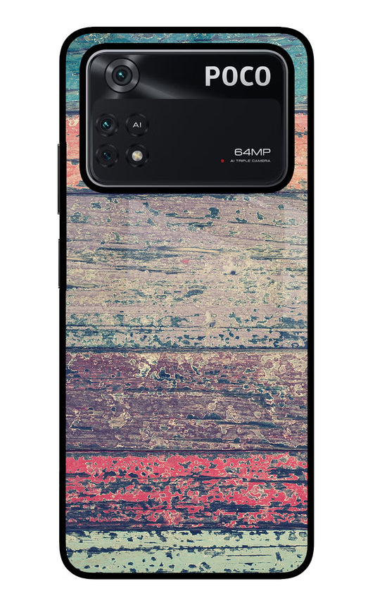 Colourful Wall Poco M4 Pro 4G Glass Case