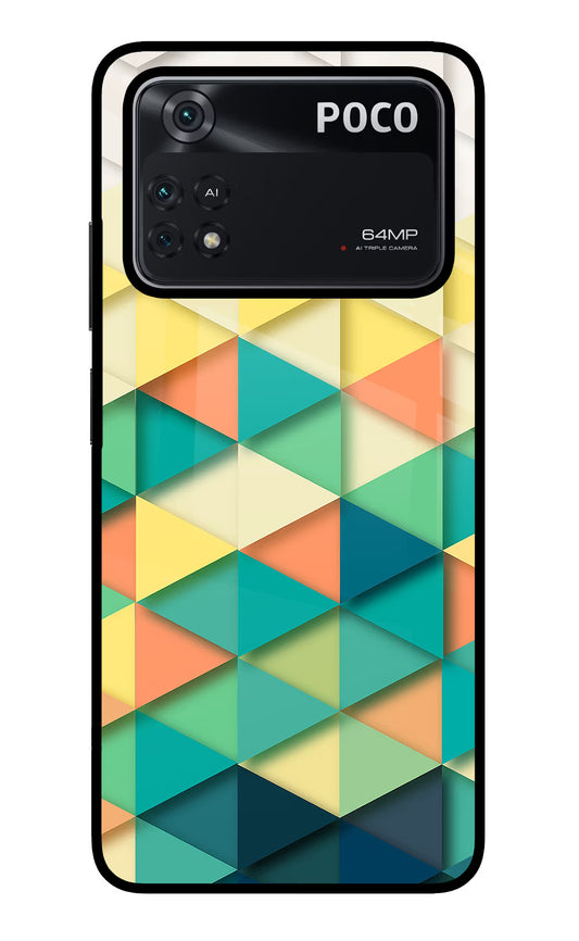 Abstract Poco M4 Pro 4G Glass Case