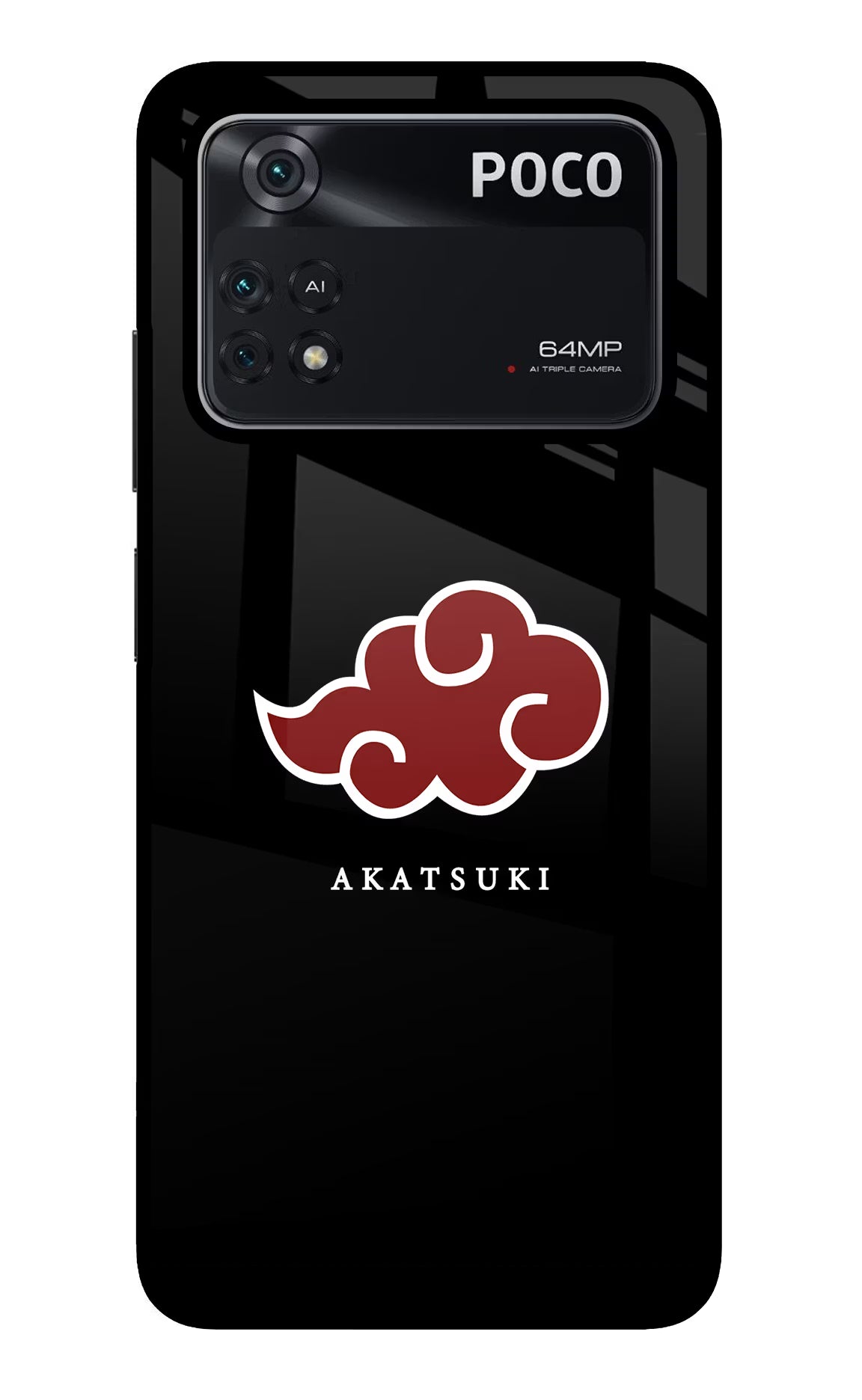 Akatsuki Poco M4 Pro 4G Glass Case