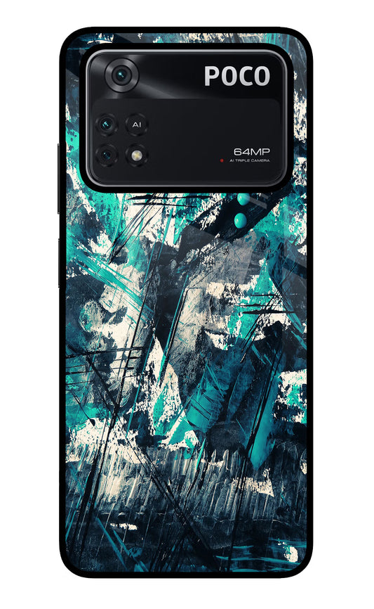 Artwork Poco M4 Pro 4G Glass Case