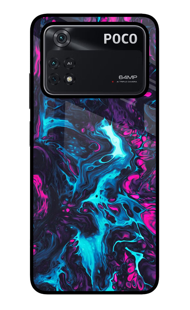 Abstract Poco M4 Pro 4G Glass Case
