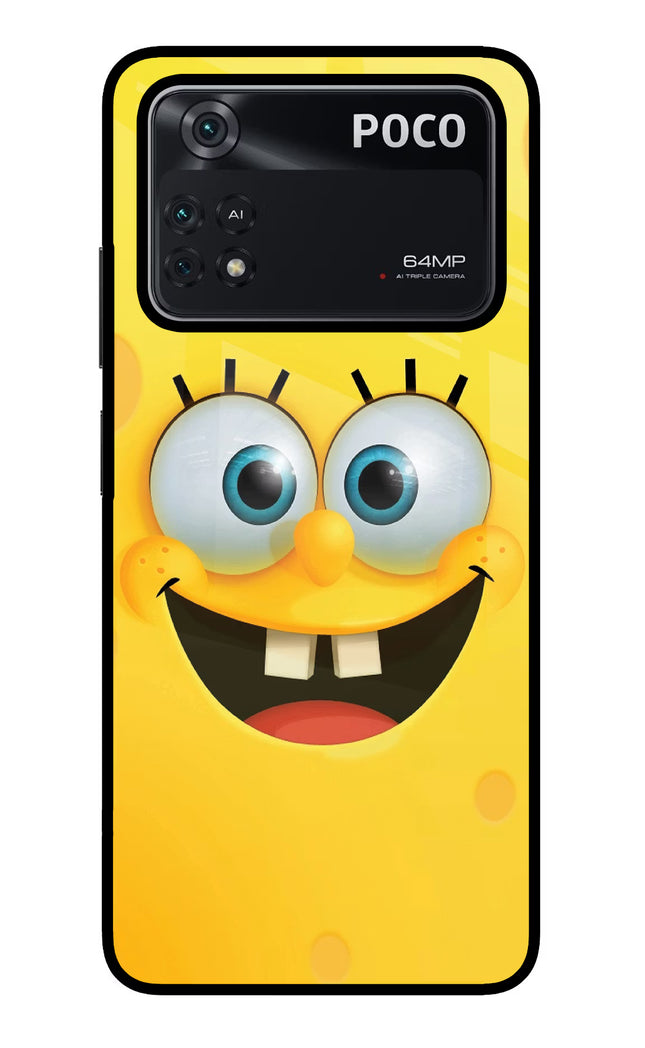 Sponge 1 Poco M4 Pro 4G Glass Case