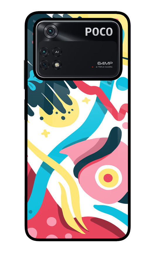 Trippy Poco M4 Pro 4G Glass Case
