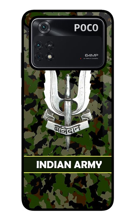 Balidan Indian Logo Poco M4 Pro 4G Glass Case