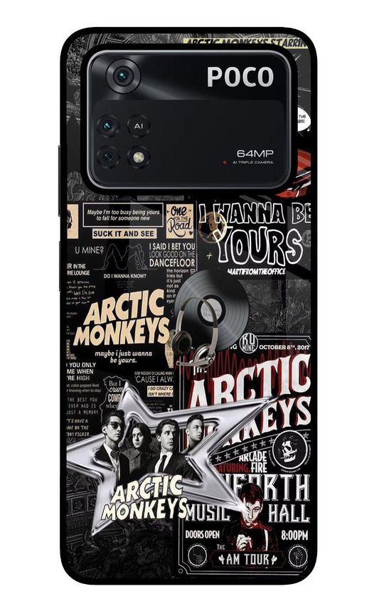 Arctic Monkeys Poco M4 Pro 4G Glass Case