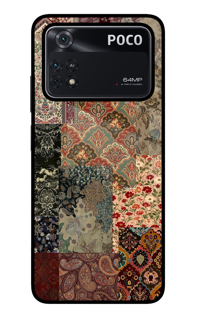Desi Print Poco M4 Pro 4G Glass Case