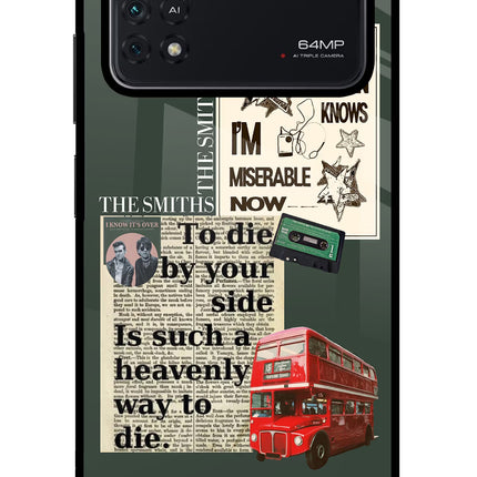 The Smiths Poco M4 Pro 4G Glass Case