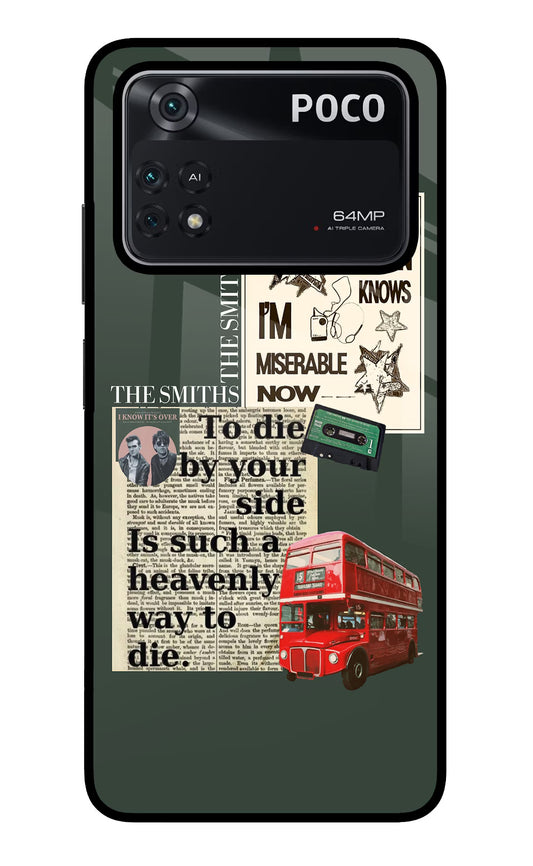 The Smiths Poco M4 Pro 4G Glass Case
