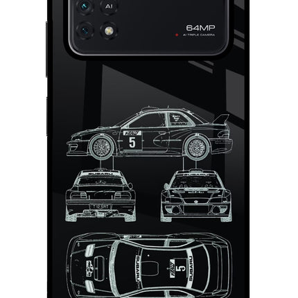 WRC'99 Poco M4 Pro 4G Glass Case