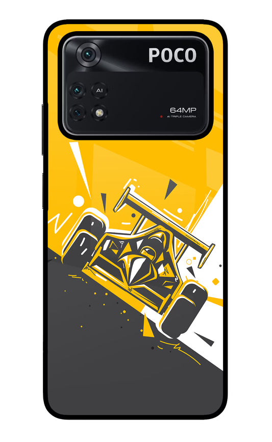 Track King Poco M4 Pro 4G Glass Case