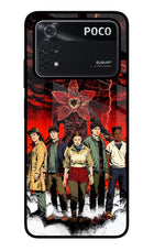 Ordinary Things Characters Poco M4 Pro 4G Glass Case