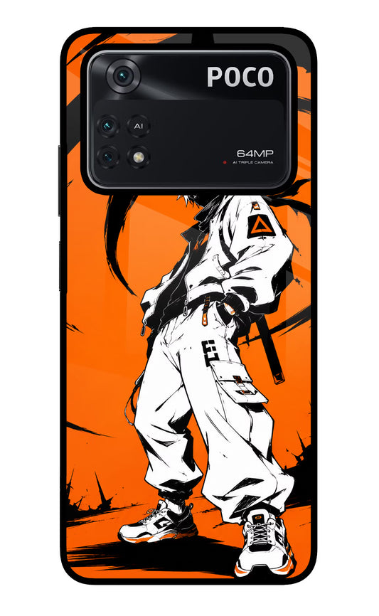 Street Samurai  Poco M4 Pro 4G Glass Case