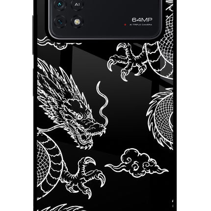 Twin Dragons Poco M4 Pro 4G Glass Case