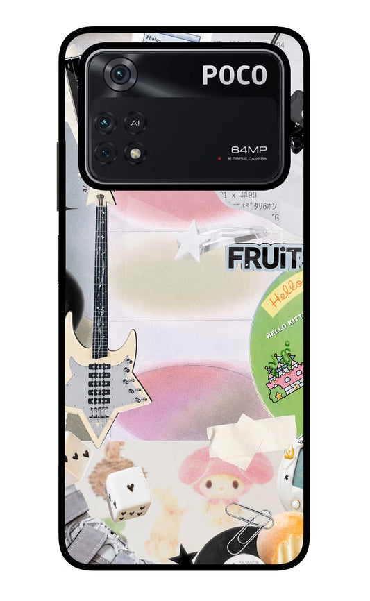 Softcore case Poco M4 Pro 4G Glass Case